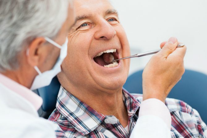 Common oral problems in older adults